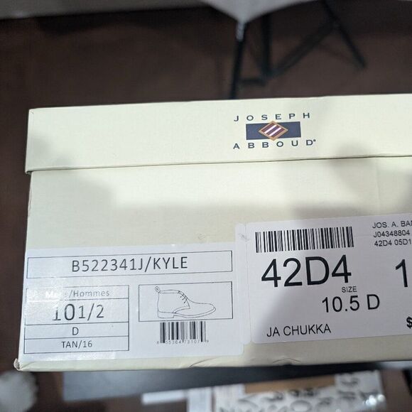 BNWT Joseph Abboud Chelsea Boot 42d4 - Picture 1 of 9